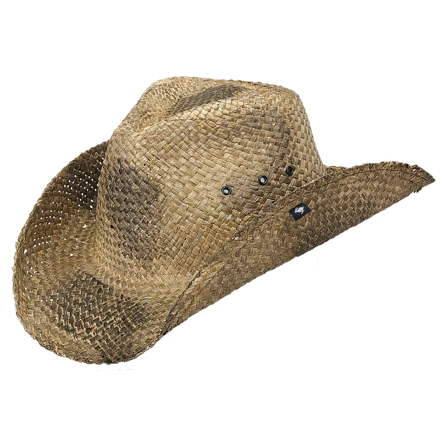 Maverick Straw Western Drifter Cowboy Hat Doba Default